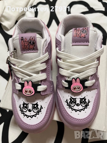 Детски СВЕТЕЩИ маратонки ЛАБУБУ, снимка 2 - Детски маратонки - 52976776