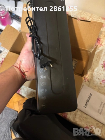 Ламинатор, снимка 2 - Друга електроника - 53567012