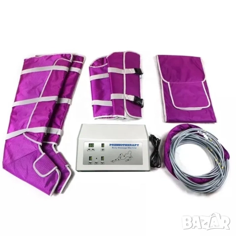 Лимфопреса за цяло тяло - Апарат за Пресотерапия и лимфен дренаж на тялото, снимка 4 - Козметични уреди - 52063277