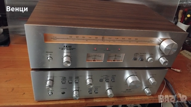 Akai AM-2400 + AT-2400 усилвател и тунер