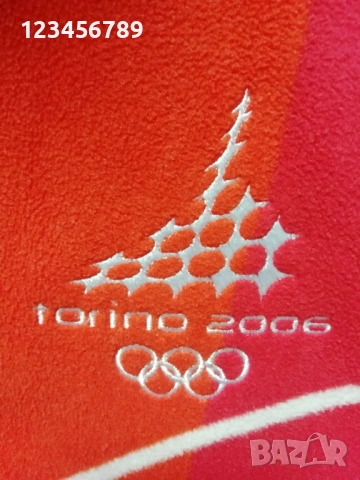 Asics 2006 Torino Winter Olympics Games оригинално горнище полар зимна олимпиада блуза пуловер , снимка 4 - Спортни дрехи, екипи - 53375657