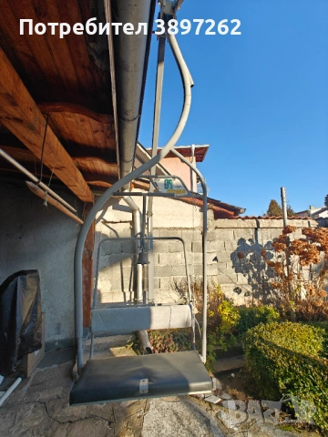 Винтидж седалка от ски лифт Poma около 1980 – декорация / люлка (няколко бройки)