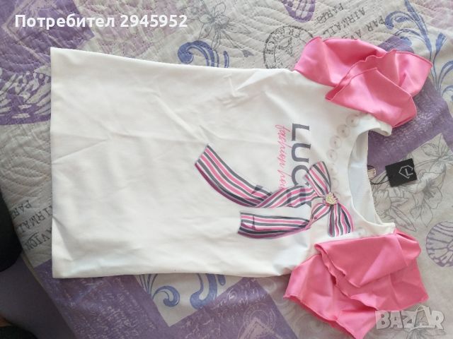НОВА блузка LUCY, снимка 1 - Тениски - 46244464