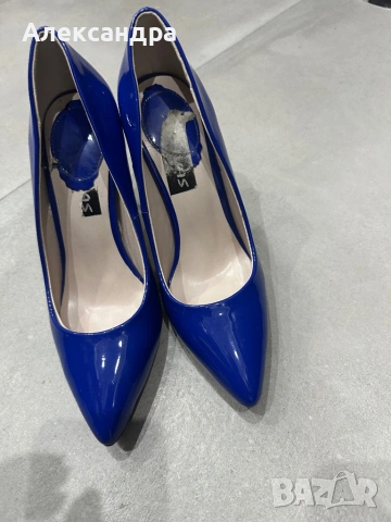 Лачени обувки, снимка 4 - Дамски елегантни обувки - 54139725