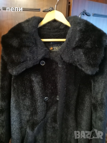 кожено дамско палто, снимка 4 - Палта, манта - 52321106