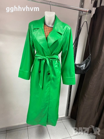 Кожено манто, снимка 4 - Палта, манта - 53611541