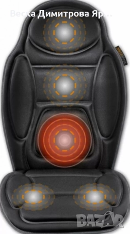 Масажираща седалка за гръб, снимка 10 - Масажори - 52314869