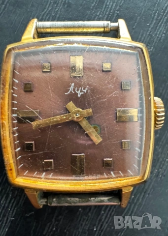 5 винтидж механични часовника – СССР и Швейцария, снимка 6 - Мъжки - 53535286