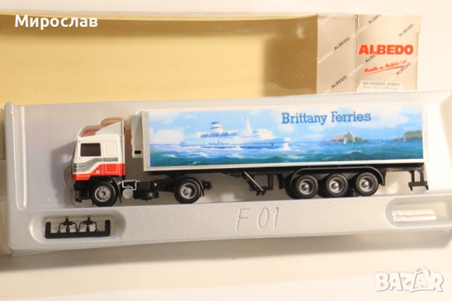 ALBEDO H0 1/87 VOLVO ВЛЕКАЧ КАМИОН МОДЕЛ, снимка 2 - Колекции - 53673724