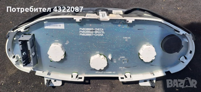 Километраж, Лентов кабел, Лост чистачки, Ключ светлини FORD ECOSPORT 2016Г 1.0 125к, снимка 2 - Части - 51325447