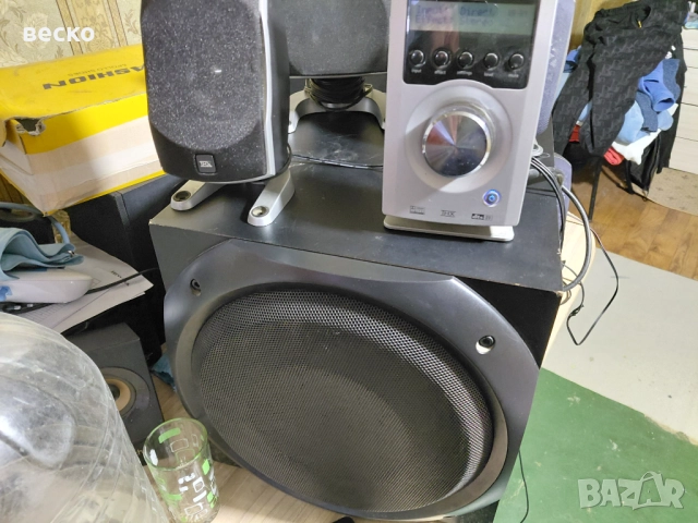 Продавам аудио система 5+1 logitech z5500 digital i z6800