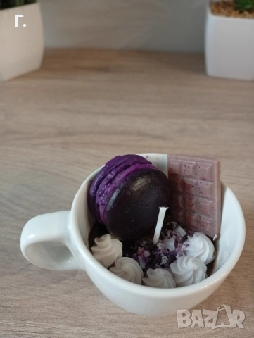 Ароматни свещи от соев восък , снимка 3 - Ръчно изработени сувенири - 51738676