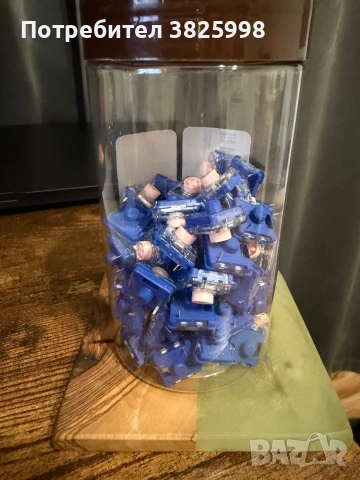 Механични суичове за клавиатура kalih deep sea pink low profile