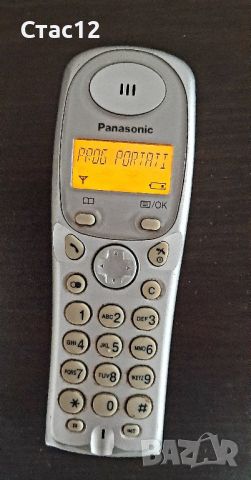Слушалка за безжичен,стационарен  телефонPANASONIC KХ TGA110EX, снимка 5 - Стационарни телефони и факсове - 45367603
