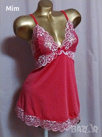 2XL К-т розова нощница и бикина, снимка 10 - Нощници - 53171291