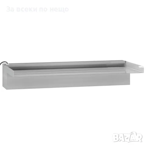 Преливник за водопад с RGB LED, неръждаема стомана, 45 см Код P325, снимка 6 - Градински мебели, декорация  - 49789174