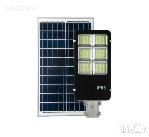 Улична соларна лампа jortan соларен панел и стойка 400W, снимка 4 - Соларни лампи - 50681661