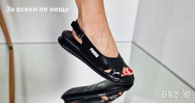 Puma Дамски Черни Сандали Пума от 36 до 41 номер Код P751, снимка 3 - Сандали - 50679058