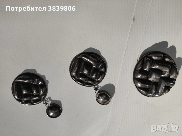 брошки от сребро, снимка 8 - Антикварни и старинни предмети - 53534739