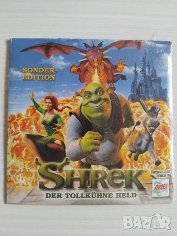 Shrek - оригинален НОВ диск филм анимация (немски език)