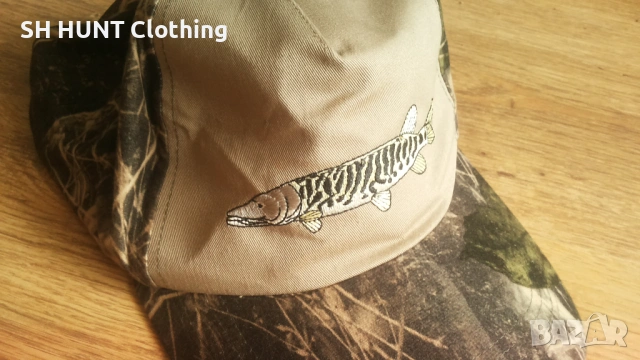 FISH CAMO CAP размер One Size за лов риболов шапка - 2244, снимка 2 - Екипировка - 53659627