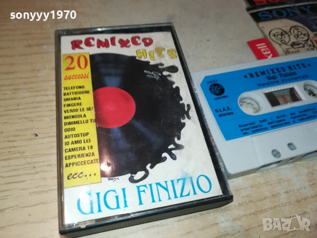 GIGI FINIZIO-ORIGINAL TAPE ВНОС ITALY 1906251201, снимка 7 - Аудио касети - 50722522