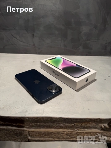 КАТО НОВ Iphone 14 Midnight 128 GB
