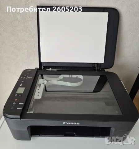 Принтер Canon PIXMA TS3350 черен с бонус касета и кабел на супер цена, снимка 2 - Принтери, копири, скенери - 47227543