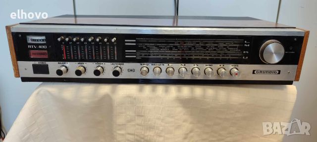 Grundig RTV 400 STEREO RECEIVER, GERMANY, снимка 1 - Ресийвъри, усилватели, смесителни пултове - 46533008