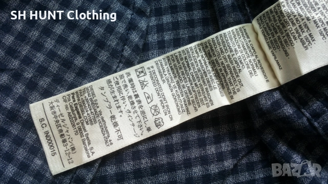 DIESEL Regular Fit Shirt Размер M мъжка риза 16-63, снимка 15 - Ризи - 52204977
