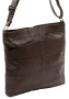 Стилна дамска чанта от естествена кожа с дълга дръжка за рамо, снимка 2