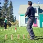 Шведски шах Kubb Game Викингски шах Игрателна дървена куб игра, снимка 6