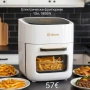 Електрически фритюрник с горещ въздух/еър фрайър 15л, 1800W , снимка 1