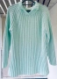 Плетена блуза тюркоазен цвят ANN LLEWELLYN ESQ, снимка 1