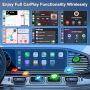 Ново Превърни Кабелен в Безжичен Carplay - Универсален Адаптер айфон, снимка 4