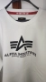 Нова Блуза Alpha Industries basic sweater white, Size XL, снимка 2