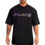 DSQUARED2 мъжка черна тениска oversize , снимка 1 - Тениски - 45811507