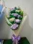букети със сатенени рози , снимка 4