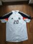 Adidas Germany Football Team 2004/05 Home Jersey - ретро футболна тениска  М, снимка 4