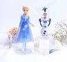 5 бр PVC фигурки от Замръзналото кралство Frozen Елза Анна Свен за игра и украса торта, снимка 3