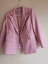 Сако розово с златен акцент, снимка 2
