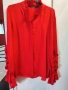 Zara Basic дамска риза в червено, снимка 3