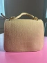 Бежова чанта от еко кожа, снимка 3