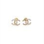 Златни обеци Chanel 2,24гр. 14кр. проба:585 модел:20253-1, снимка 1 - Обеци - 45481682