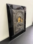 Сребърна икона - Богородица с Младенеца. №8100, снимка 2