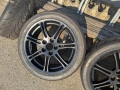Джанти 17 цола 5x114.3 Enkei Honda EP3 Toyo R888 215/45/17, снимка 3