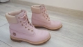 Дамски кожени розови боти Timberland размер 38, снимка 3