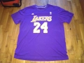 Кобе Браянт НБА Лейкърс баскетбол тениска памук №24 маркова на Адидас размер  Л, снимка 1
