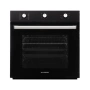 Фурна Hausberg HB-8053, за вграждане, 71L, Черен, Неръждаема стомана, снимка 2