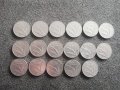 лот от 17 монети от 10 италиянски чинтезими различни години, снимка 2